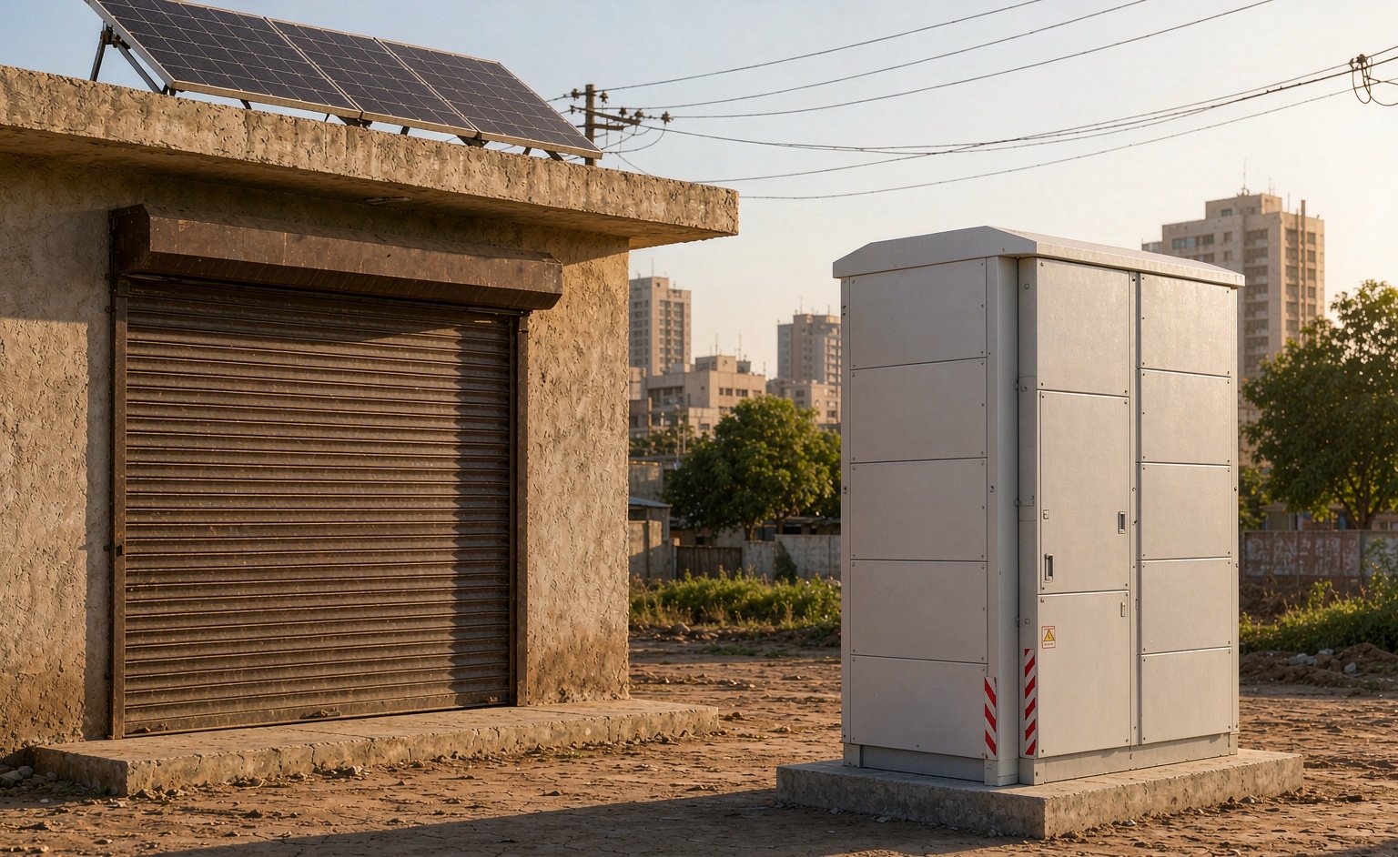 African Small Business Energy Storage Solution: Detailed Explanation of 20-40 kWh Stacking System and 16 kW Reverse Control Integrated Machine Configuration