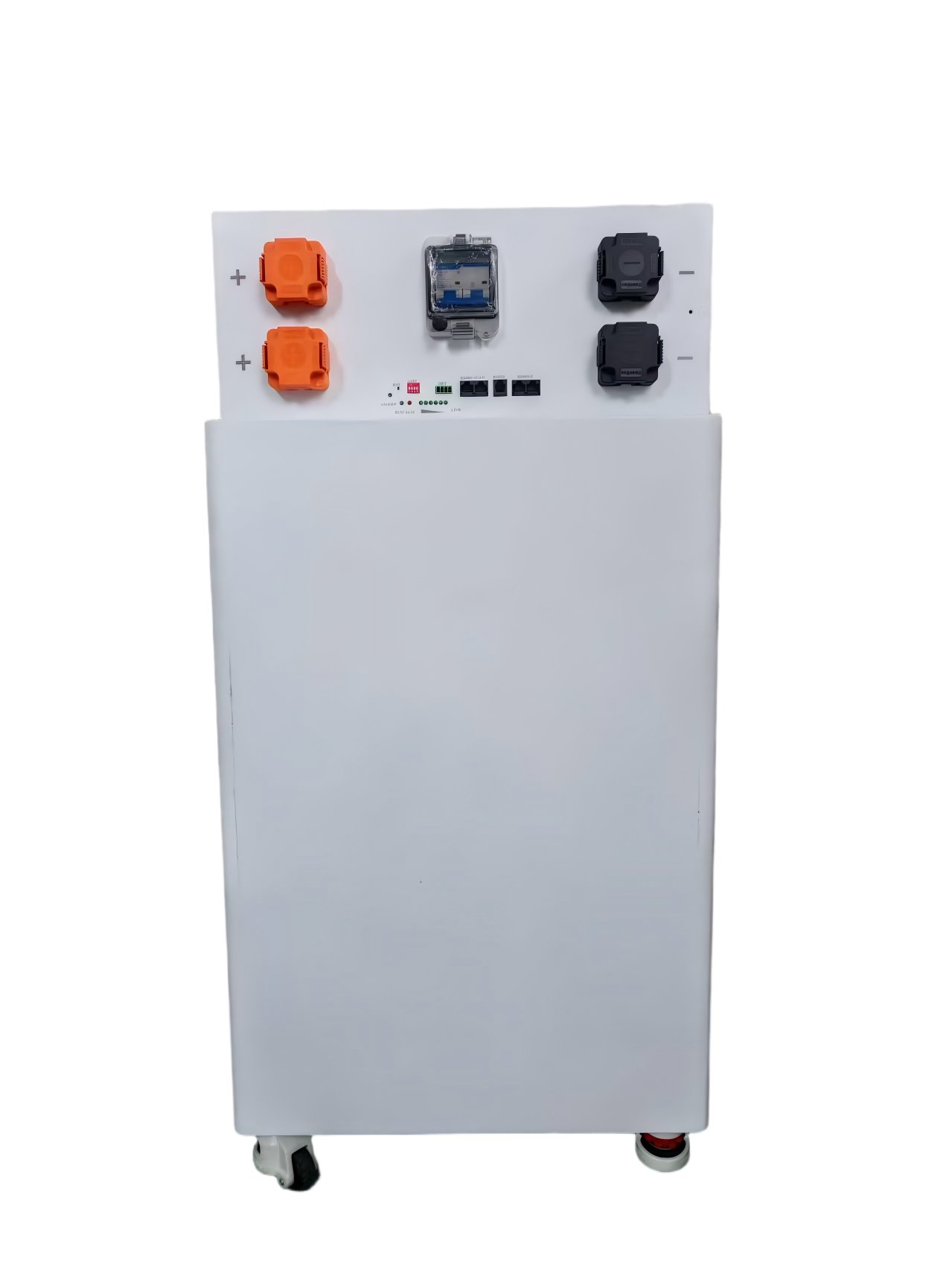 Chanming  Front view of wall mounted LiFePO4 energy storage battery, used in conjunction with reverse control integrated machine 