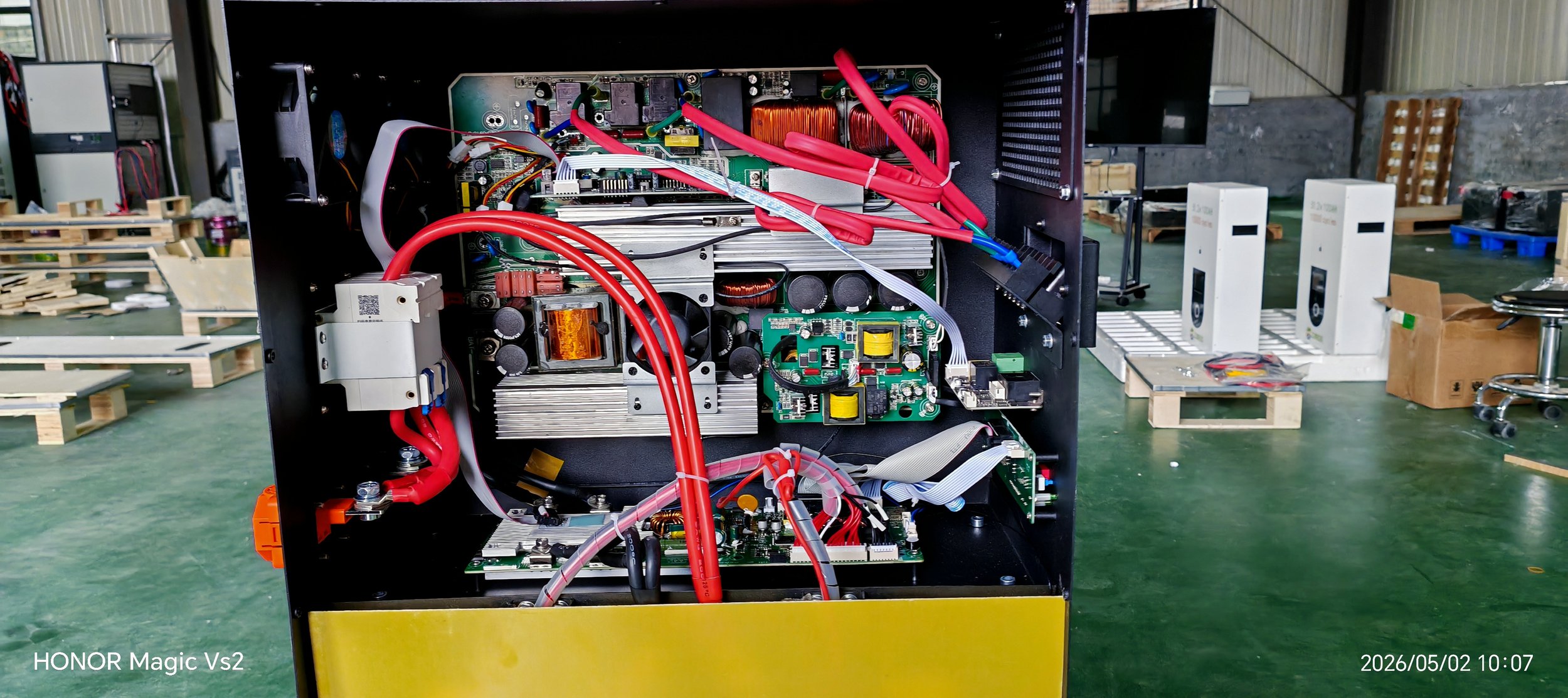 Chanming 6.2kW Real time shooting of hybrid inverter products 