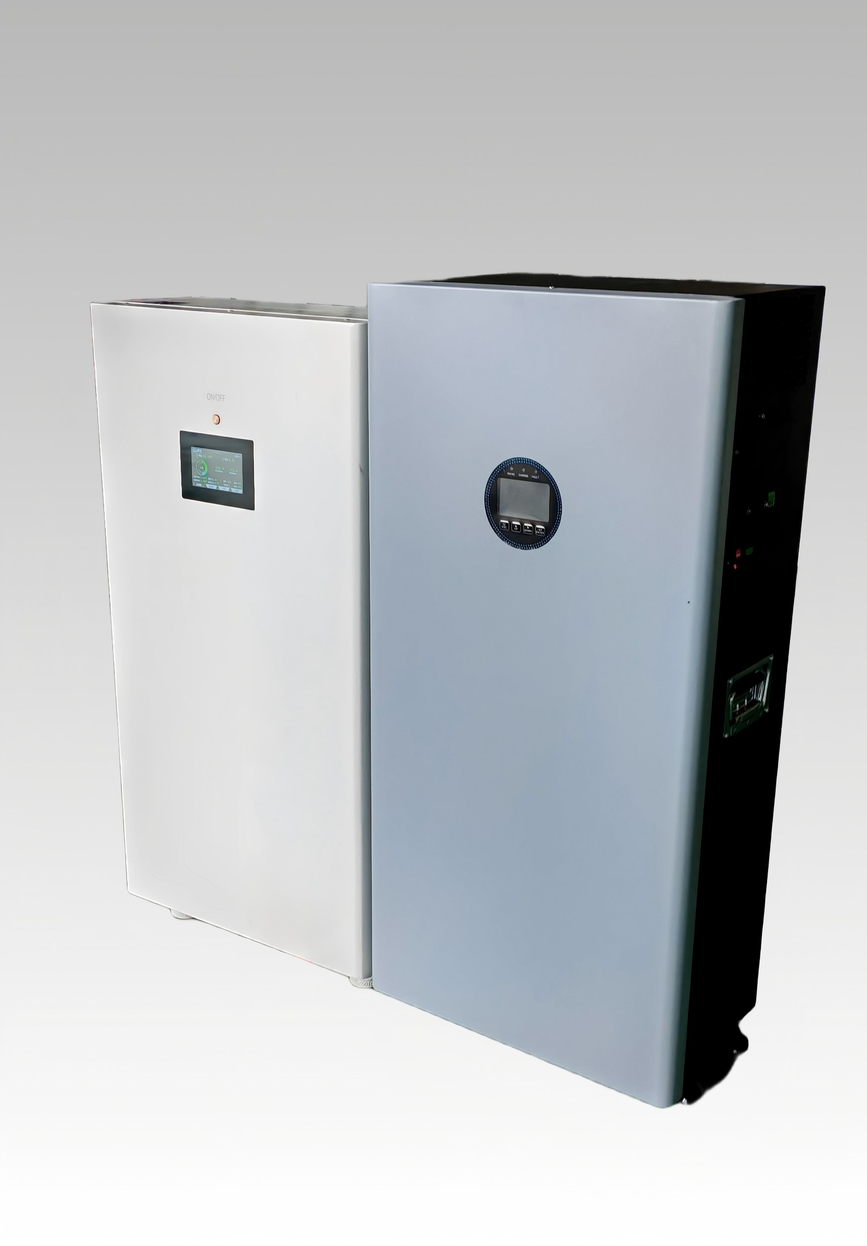  Wall mounted lithium iron phosphate energy storage battery and reverse control integrated machine installation 